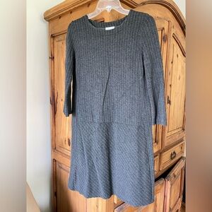 J. Jill pinstriped knit dress